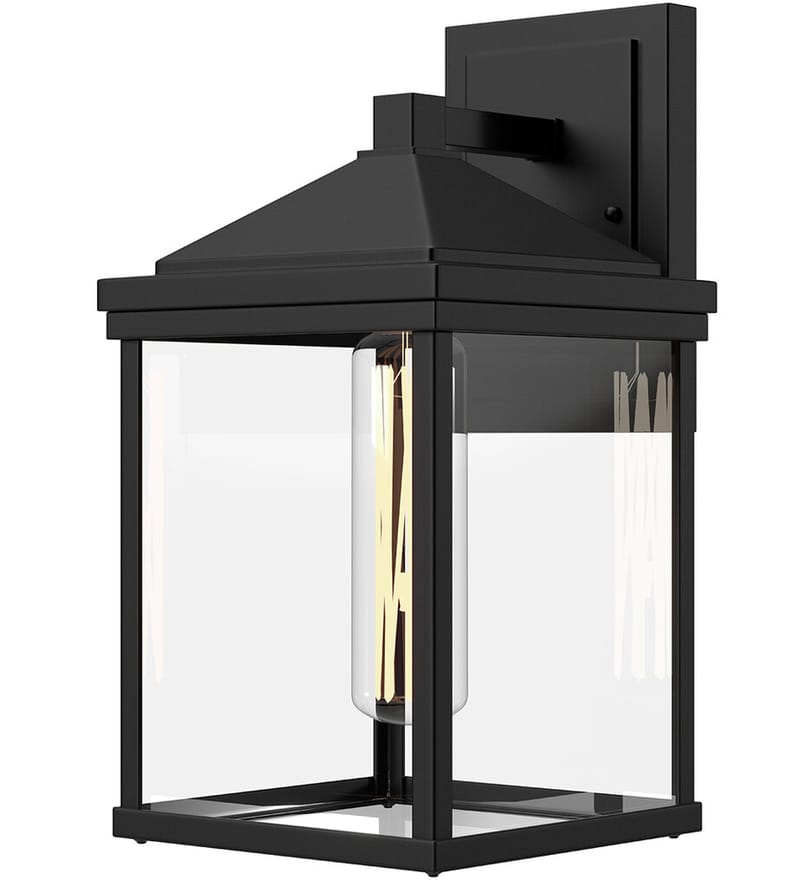 Alora Mood - EW552009BKCL - Larchmont 14.875" Outdoor Wall Light by Alora Mood