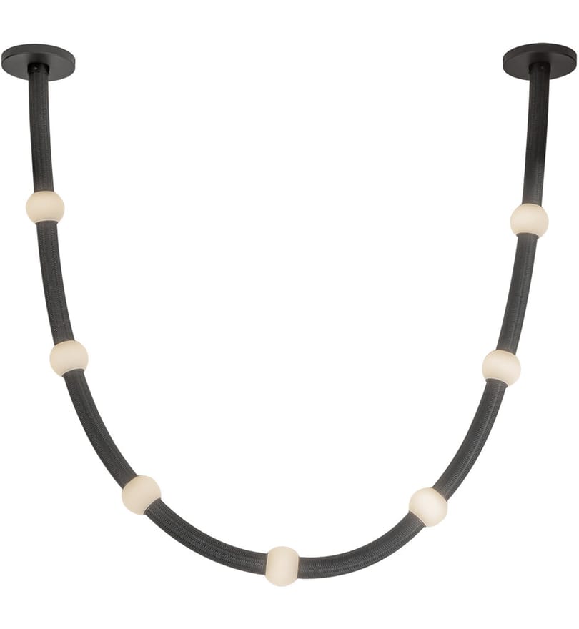 Kuzco - PD39307-BK/OP-UNV-RT - Corda 78.75" Pendant by Kuzco