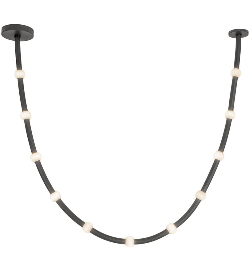 Kuzco - PD39310-BK/OP-UNV-010 - Corda 118.125" Pendant by Kuzco