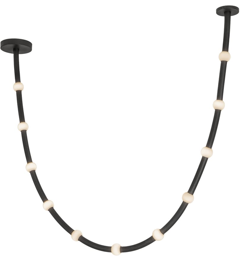 Kuzco - PD39310-BK/OP-UNV-010 - Corda 118.125" Pendant by Kuzco - Image 3