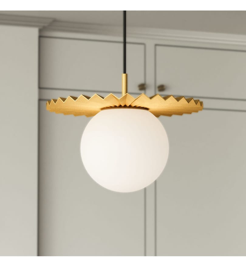 Alora Mood - Plume 13.875" Pendant by Alora Mood - Image 2
