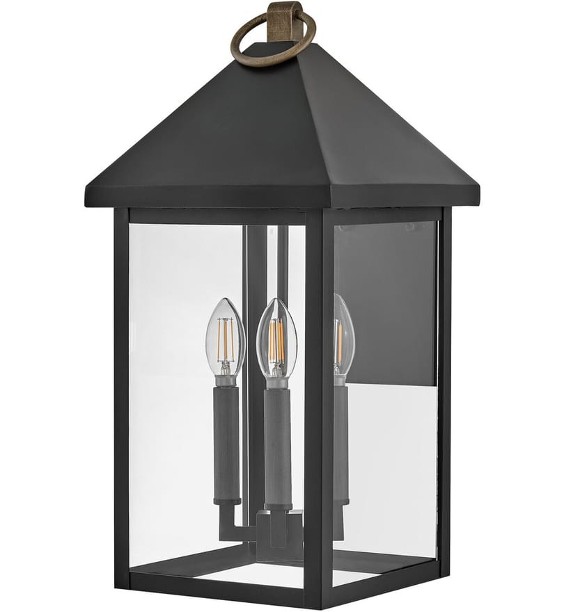 Lark - 81525BK - Rhett 19.5" Outdoor Wall Sonce by Lark - Image 4