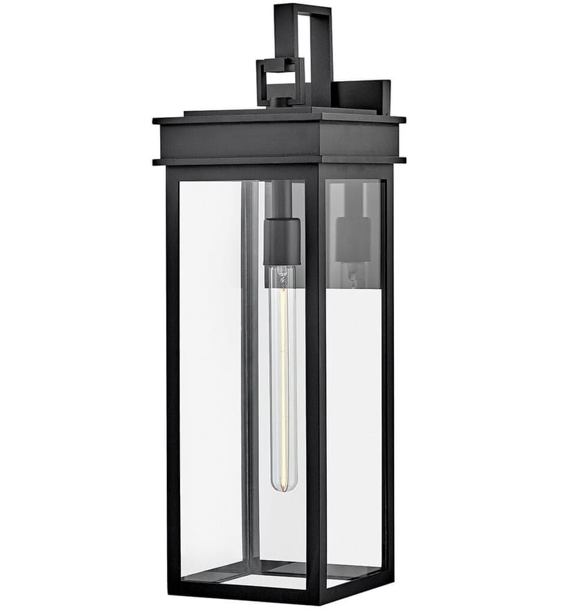 Lark - 82065BK - Cole 25" Outdoor Wall Sconce by Lark
