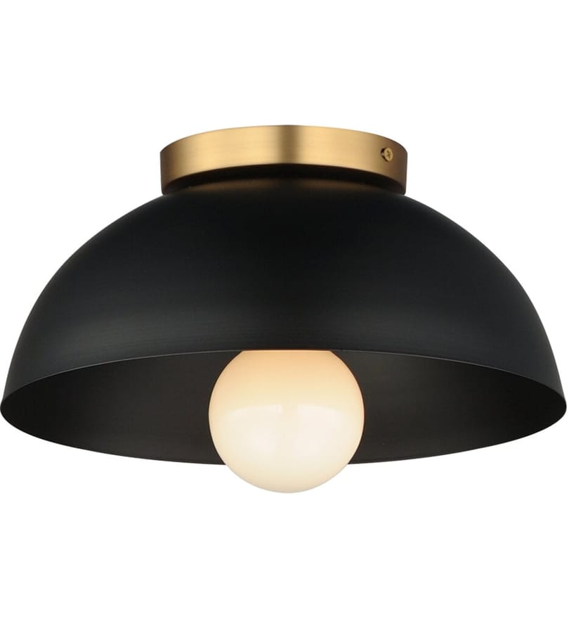 Maxim Lighting - 10020BKNAB - Thelonious 11.5" Flush Mount by Maxim Lighting