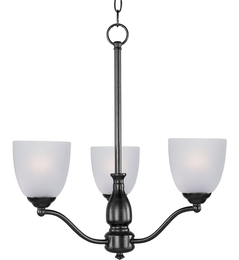 Maxim Lighting - 10064FTBK - Stefan 21" Chandelier by Maxim Lighting