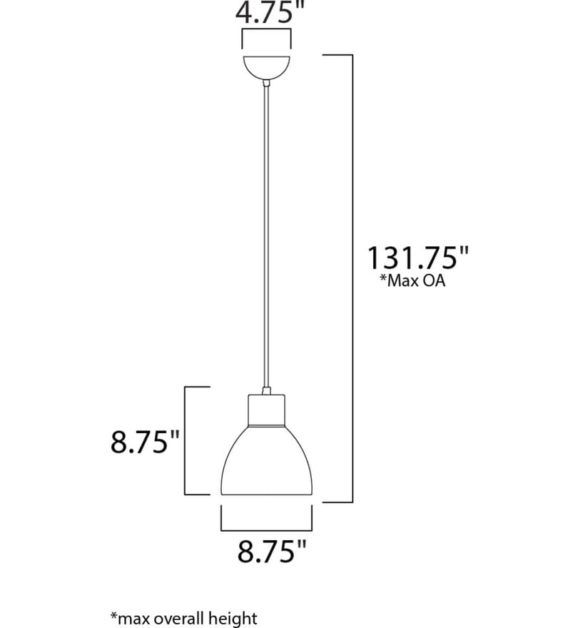 Maxim Lighting - Cora 8.75" Pendant by Maxim Lighting - Image 8