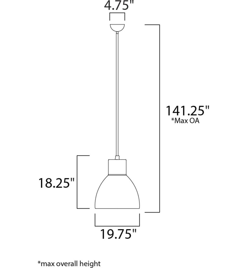 Maxim Lighting - Cora 19.75" Pendant by Maxim Lighting - Image 6
