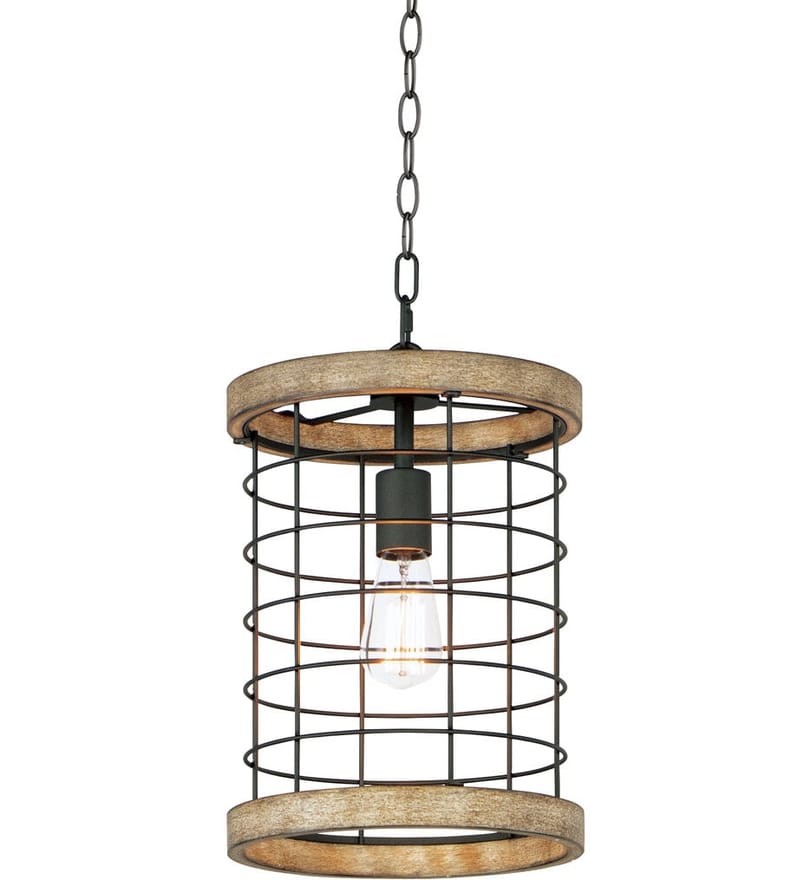 Maxim Lighting - 12519DWBK - Homestead 10" Pendant by Maxim Lighting
