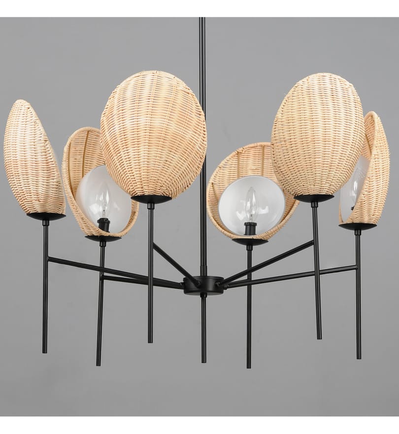 Maxim Lighting - 12606NABK - Maldives 32" Chandelier by Maxim Lighting - Image 3