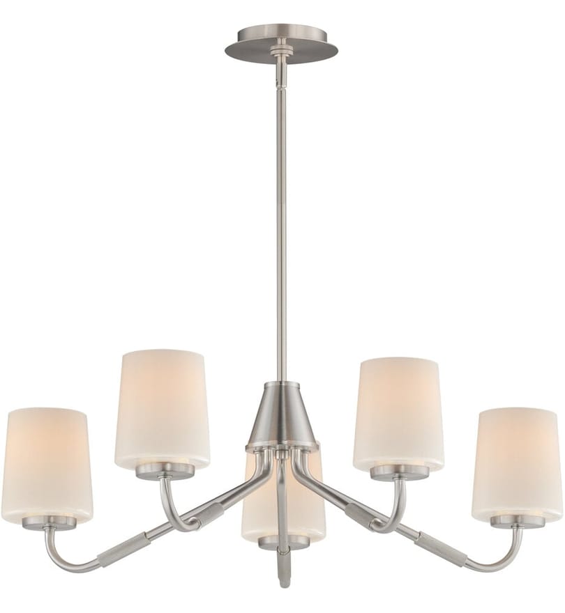 Maxim Lighting - 12696WTSN - Durham 26-Inch Chandelier by Maxim Lighting