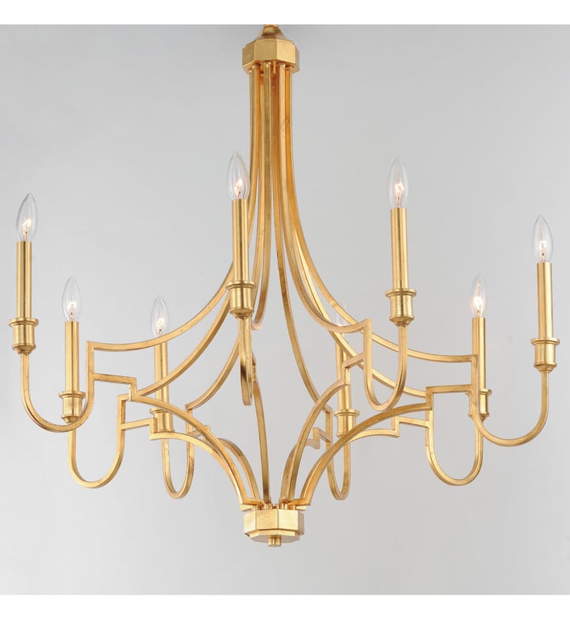 Maxim Lighting - 12788GL - Normandy 34" Chandelier by Maxim Lighting - Image 2