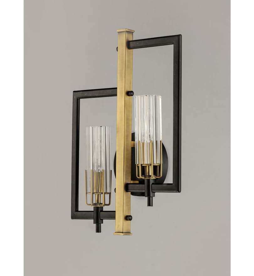 Maxim Lighting - 16112CLBKAB - Flambeau 18" Wall Sconce by Maxim Lighting - Image 5