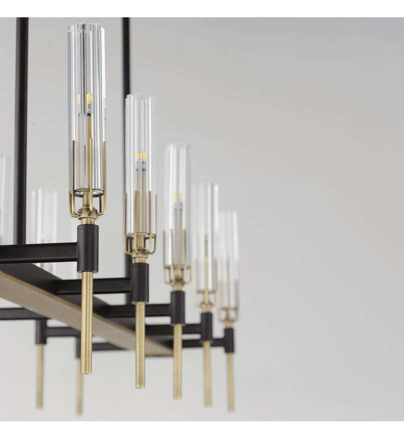 Maxim Lighting - 16127CLBKAB - Flambeau 45.25" Pendant by Maxim Lighting - Image 4