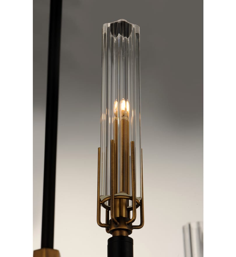Maxim Lighting - 16128CLBKAB - Flambeau 33" Chandelier by Maxim Lighting - Image 4