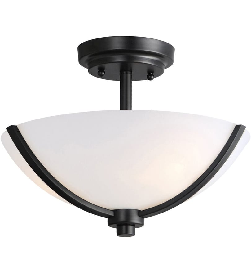 Maxim Lighting - Deven 14" Semi-Flush by Maxim Lighting