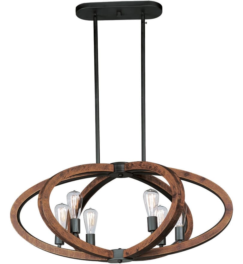 Maxim Lighting - 20915APAR/BUL - Bodega Bay 36.5" Pendant by Maxim Lighting