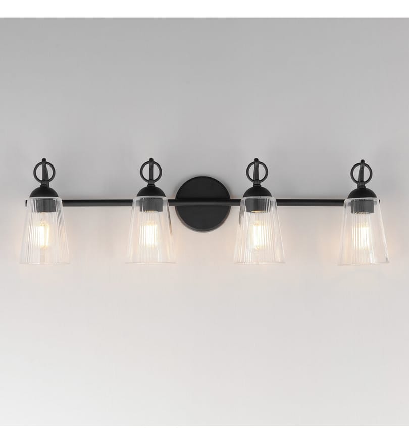 Maxim Lighting - 21394CLBK - Jackson Hole 33" Bath Vanity Light by Maxim Lighting - Image 2