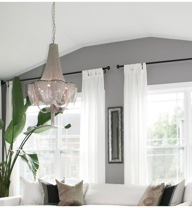 Maxim Lighting - 21464NKPN - Chantilly 14" Chandelier by Maxim Lighting - Image 7