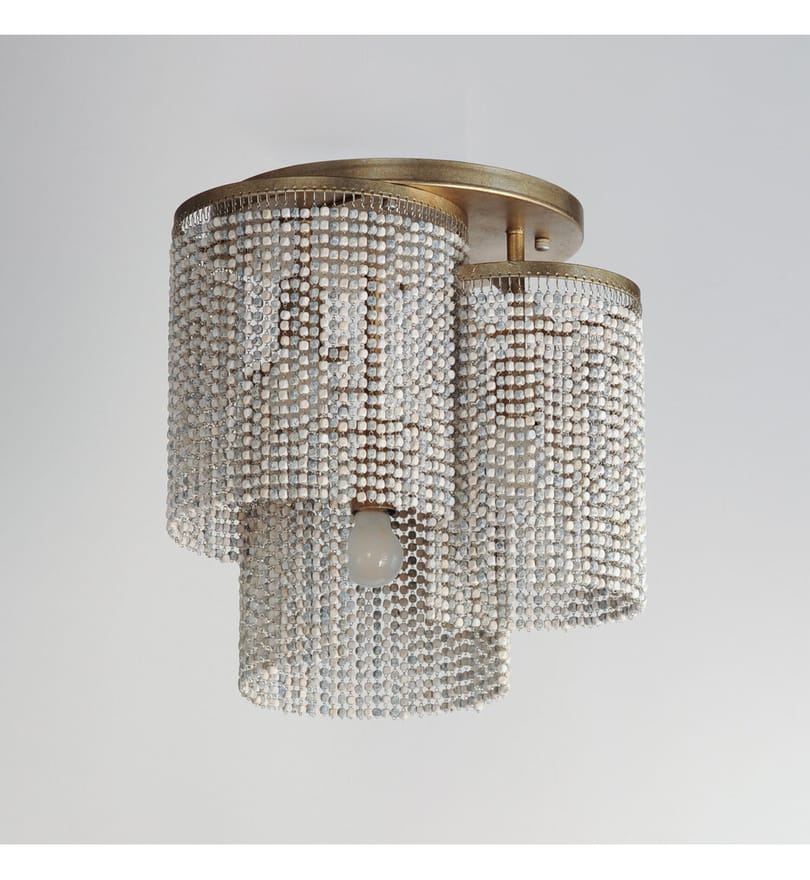 Maxim Lighting - 22463WWDGS - Fontaine 17" Flush Mount by Maxim Lighting - Image 3