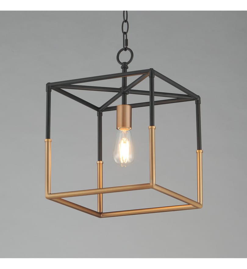 Maxim Lighting - 28621BKWBR - SoHo 12-Inch Pendant by Maxim Lighting - Image 2