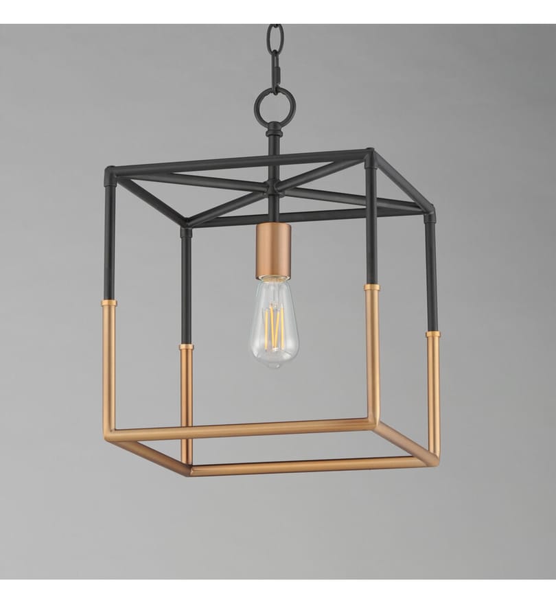 Maxim Lighting - 28621BKWBR - SoHo 12-Inch Pendant by Maxim Lighting - Image 3