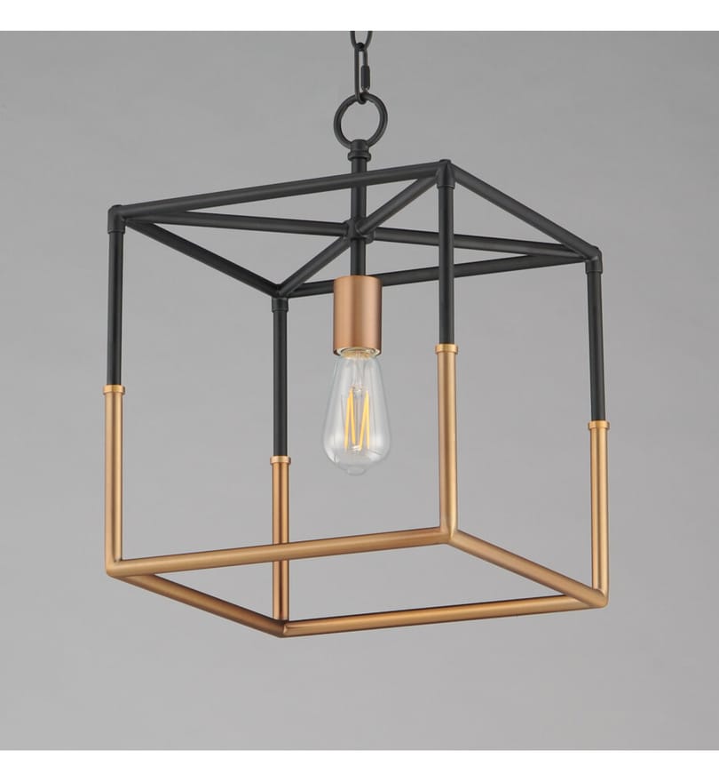 Maxim Lighting - 28621BKWBR - SoHo 12-Inch Pendant by Maxim Lighting - Image 4
