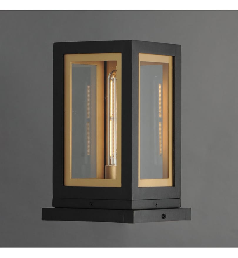 Maxim Lighting - 30050CLBKGLD - Neoclass 11.5-Inch Pier Mount Light by Maxim Lighting - Image 2