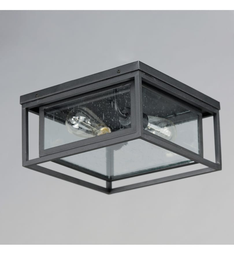 Maxim Lighting - 3031CDBK - Cabana 12" Outdoor Flush Mount by Maxim Lighting - Image 2