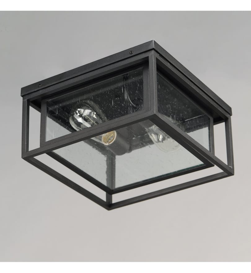 Maxim Lighting - 3031CDBK - Cabana 12" Outdoor Flush Mount by Maxim Lighting - Image 4