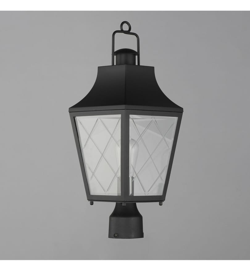 Maxim Lighting - 30360CLBK - Storybook 21.25" Outdoor Post Lantern by Maxim Lighting - Image 2