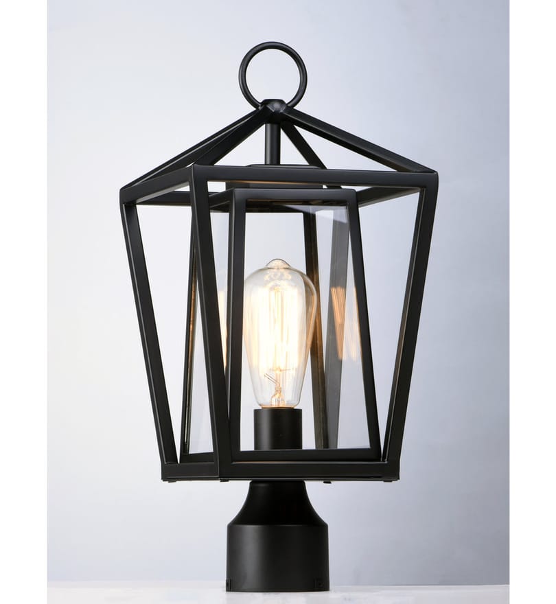 Maxim Lighting - 3171CLBK - Artisan 1 Light Outdoor Post Lantern by Maxim Lighting - Image 4