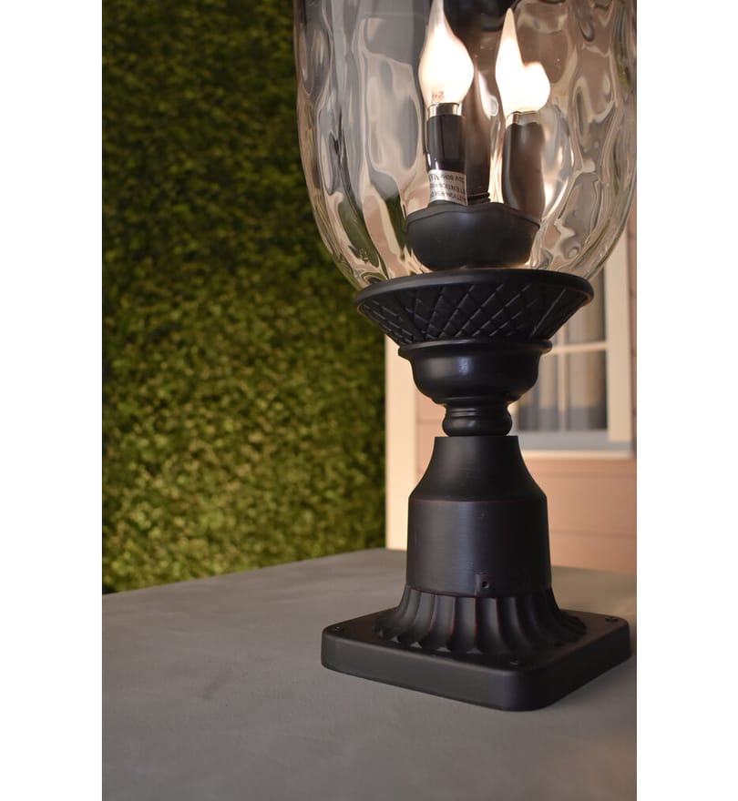 Maxim Lighting - 3420WGOB - Carriage House 26.5" 3 Light Incandescent Outdoor Post Light by Maxim Lighting - Image 9