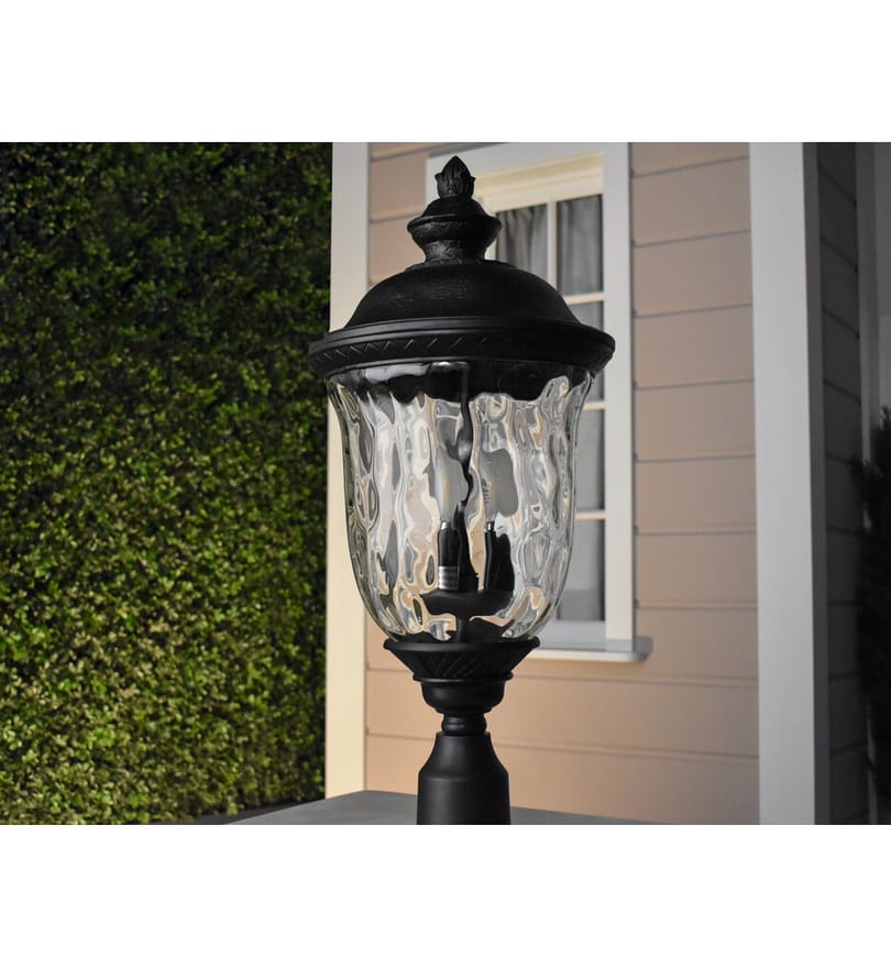 Maxim Lighting - 3421WGOB - Carriage House 29" 3 Light Incandescent Outdoor Post Light by Maxim Lighting - Image 3