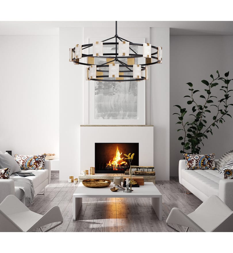 Maxim Lighting - 39538CYBKGL - Radiant 41.75" Chandelier by Maxim Lighting - Image 3