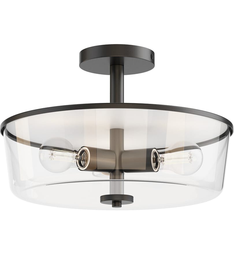 Maxim Lighting - Fuller 14.75-Inch Convertible Semi-Flush Mount by Maxim Lighting
