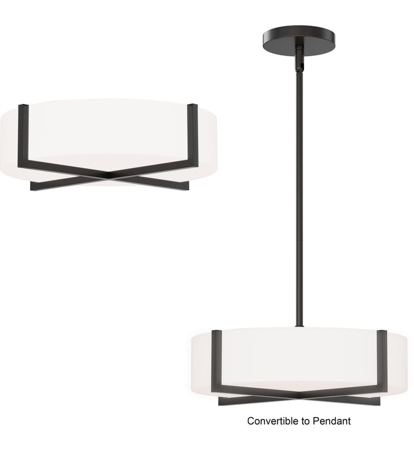 Maxim Lighting - Dexter 13-Inch Convertible Pendant by Maxim Lighting - Image 2