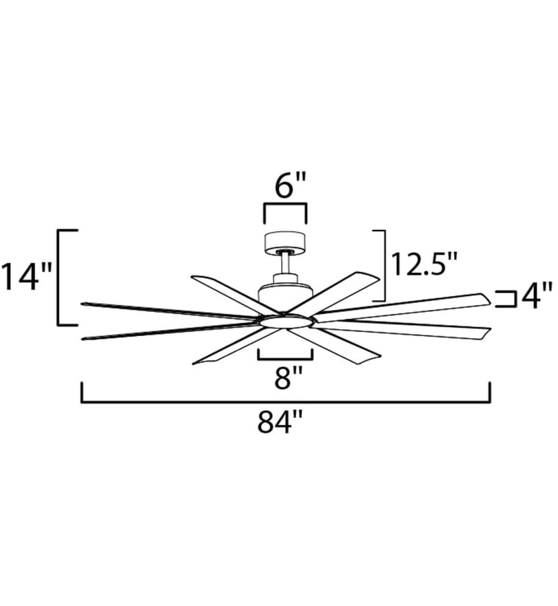 Maxim Lighting - Condor 84" Ceiling Fan by Maxim Lighting - Image 2