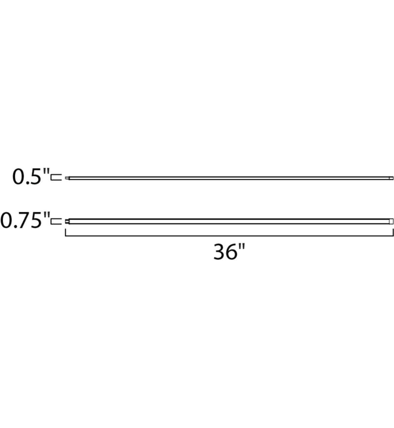 Maxim Lighting - 89803AL - CounterMax MXL24SS 36" 24 LED Under Cabinet Bar by Maxim Lighting - Image 9