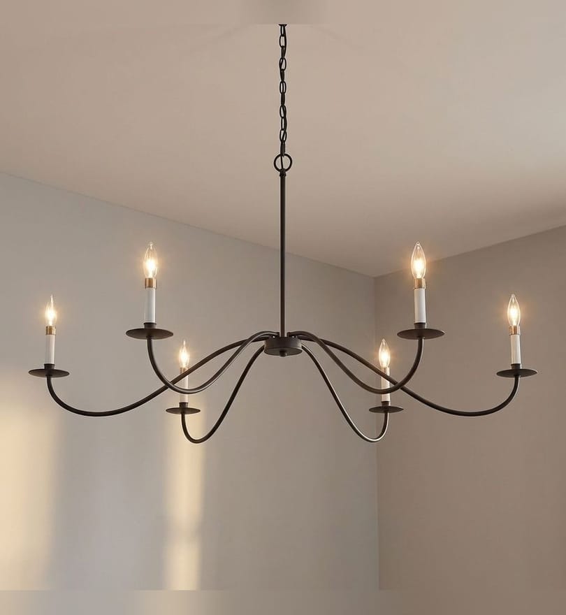 Meridian - M100105MBK - Meridian 60" Chandelier by Meridian - Image 2