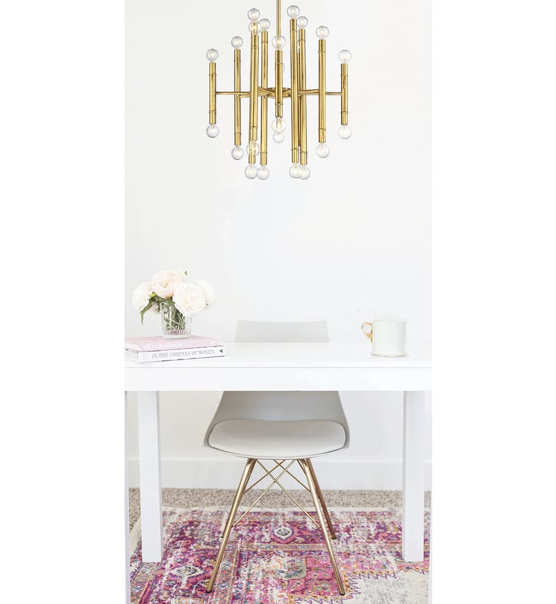 Meridian - M10040NB - Meridian 22" Chandelier by Meridian - Image 2