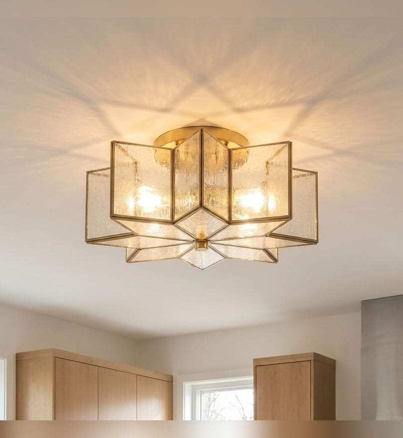 Meridian - M60004NB - Meridian 16" Semi-Flush Mount by Meridian - Image 4