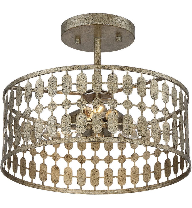 Meridian - M60038OG - Meridian 12" Semi-Flush Mount by Meridian - Image 2