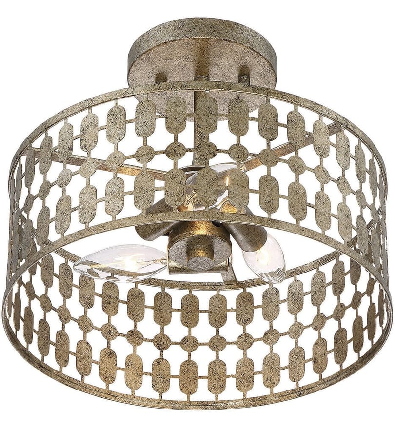 Meridian - M60038OG - Meridian 12" Semi-Flush Mount by Meridian - Image 3