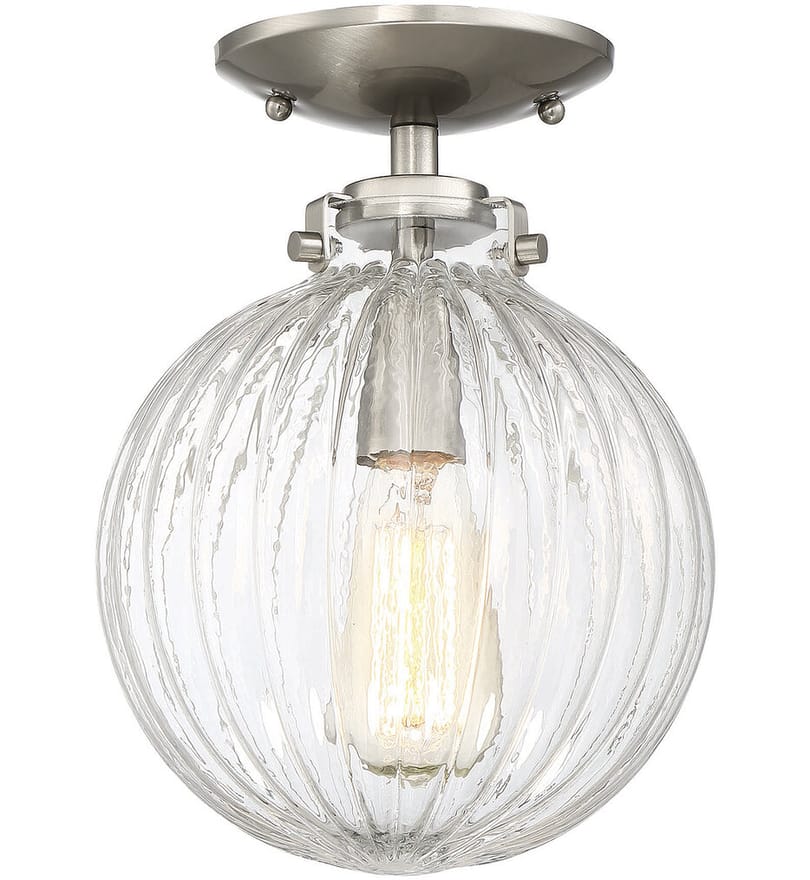 Meridian - Meridian 8" Semi-Flush Mount by Meridian