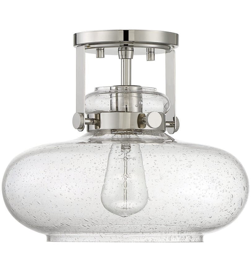 Meridian - Meridian 12" Semi-Flush Mount by Meridian - Image 3