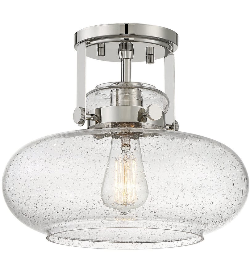 Meridian - Meridian 12" Semi-Flush Mount by Meridian - Image 4