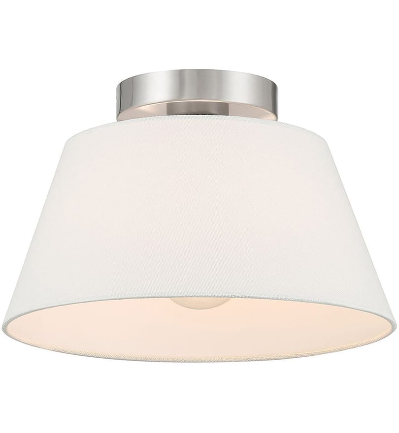 Meridian - Meridian 12" Semi-Flush Mount by Meridian - Image 6