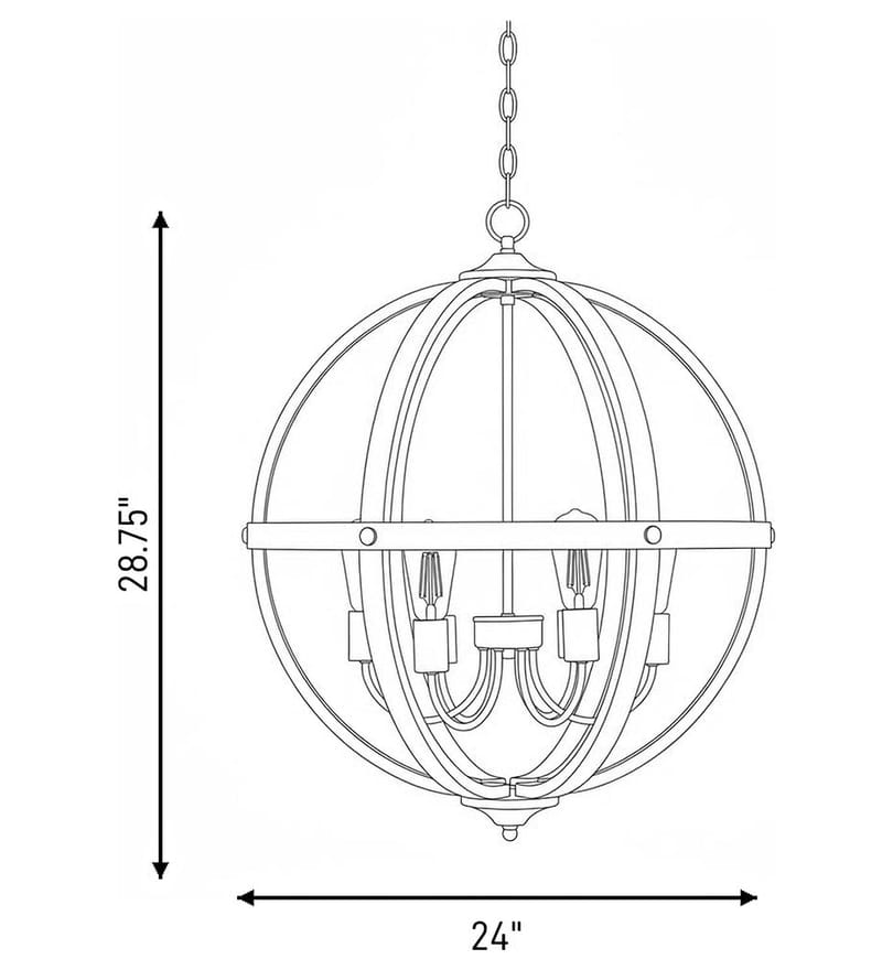 Meridian - M70034WB - Meridian 24" Pendant by Meridian - Image 5