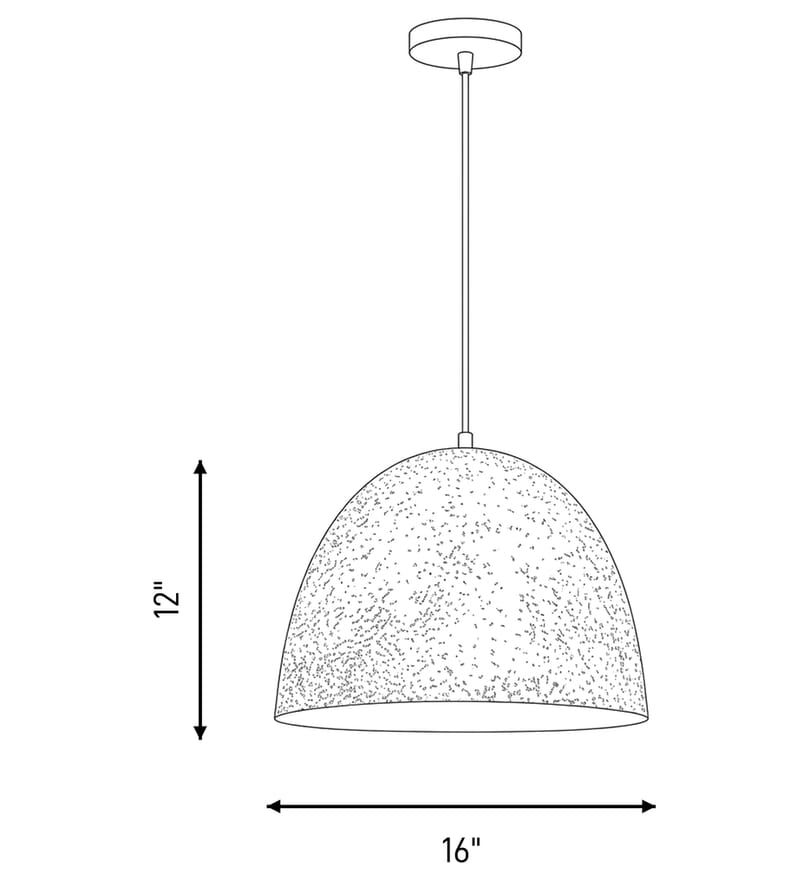Meridian - M70093CMBK - Meridian 16" Pendant by Meridian - Image 8