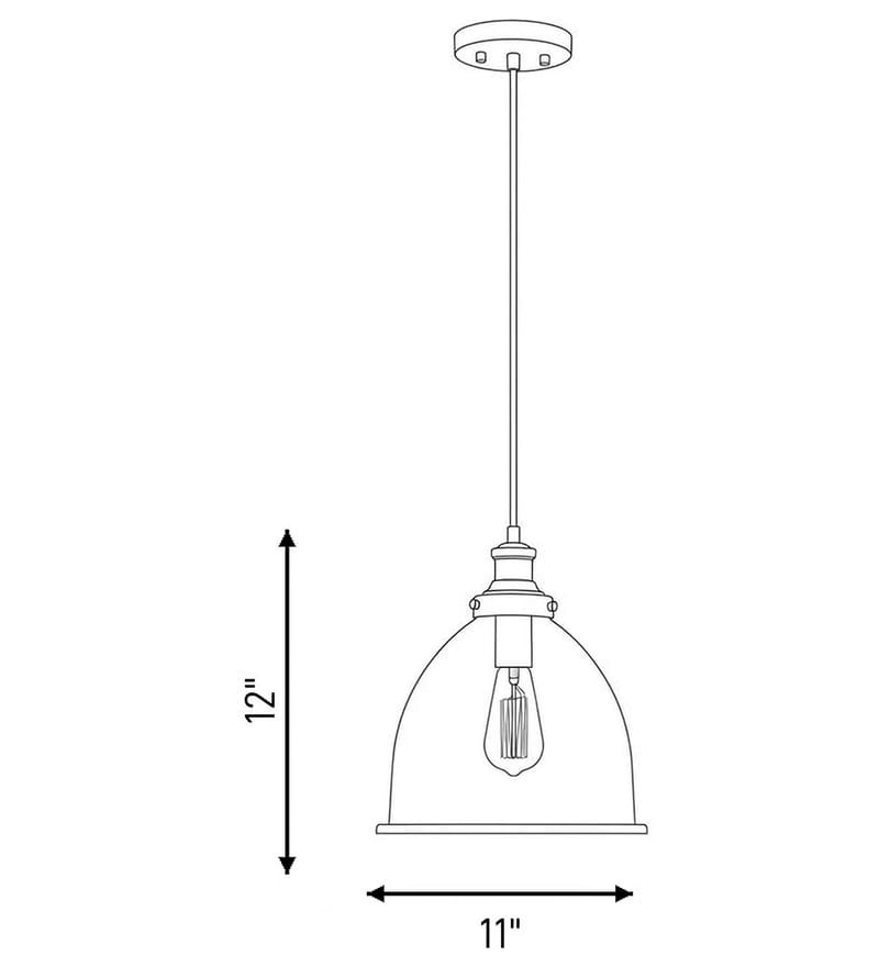 Meridian - M70119NB - Meridian 11" Pendant by Meridian - Image 4